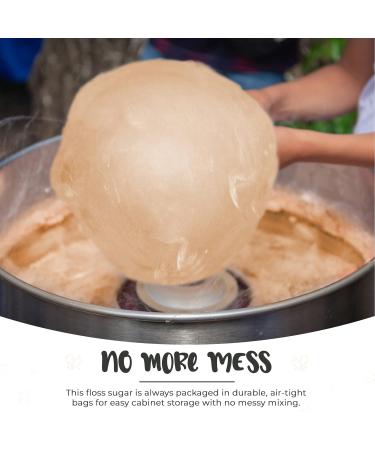 Baking Beauty and Beyond Premium Peach Floss Sugar - Natural Ingredients for Cotton Candy - 800g Bulk Floss Sugar - Perfect for Every Occasion - Buy Online on GoSupps.com