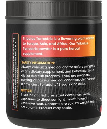 Pure Tribulus Terrestris 11.2 oz - Additive-Free & Always Pure - No Fillers - 11.2 Ounce - Buy Online on GoSupps.com