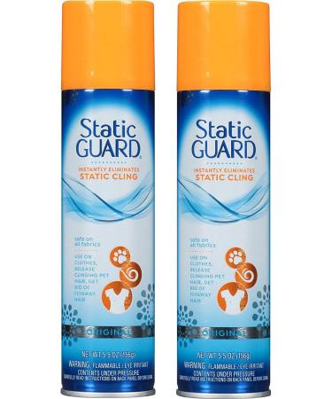 Static Guard Spray 5.5 oz. (Pack of 2)