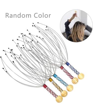Kecrulv Scalp Massage Set - 2 Scalp Scratches 2 Telescopic Back Scratches & 2 Roller Claw Devices for Stress Relief & Relaxation - International Shipping Available - Buy Online on GoSupps.com
