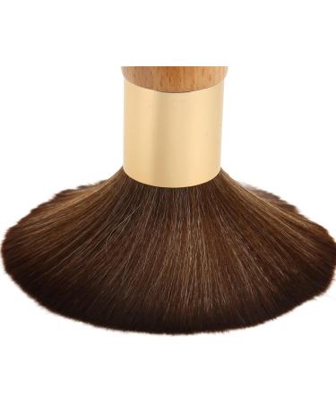Barber Neck Duster Brush Fine Workmanship Face Neck Duster Sturdy Handle Skin Friendly Nylon Bristles for Salon - Buy Online on GoSupps.com