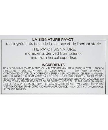 Buy Payot Paris Unisex Nutricia Lipstick Cocoon 6 (Negro) - Hydrating Lip Balm for All Skin Types | International Shipping Available - Buy Online on GoSupps.com