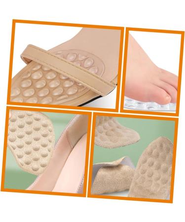Healvian 12 Pairs High Heels Forefoot Pads Gel Inserts for Women s Dress Shoes Block Heels & Pumps Comfortable Damping Half Size Insoles for Girls - Buy Online on GoSupps.com