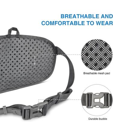 WATERFLY Hiking Waist Bag Fanny Pack with Water Bottle Holder - Purple | For Men, Women, Running, Dog Walking | Fits All Phones (Bottle Not Included) - Buy Online on GoSupps.com
