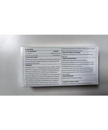 Emisun Hemorrhoid Relief Cream with 4% Lidocaine & Phenylephrine HCl Fast Relief for Swelling Itching and Burning Includes 4 Applicators 1 Pack - Buy Online on GoSupps.com