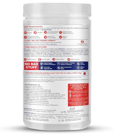Generic SuperMilk Height+ (13+y Girls) 13g Protein with Zero Refined Sugar Double Chocolate 400 g - Buy Online on GoSupps.com