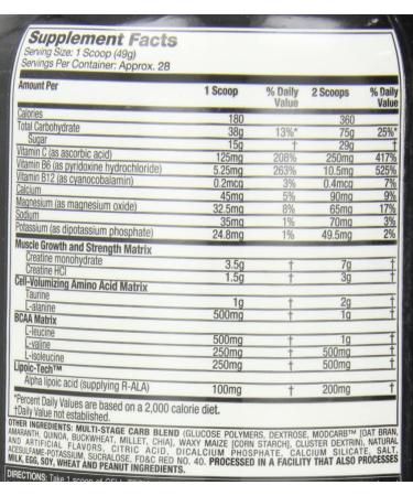 Buy MuscleTech Cell-Tech 3lbs - Fruit Punch | Performance Series Energy & Muscle Gains - Buy Online on GoSupps.com