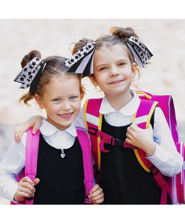 MTLEE Soccer Hair Accessories - 10 Piece Ribbon Pony Holder Set for Girls, Players, Coaches, Teams | Elastic Hair Ties & Scrunchies - Buy Online on GoSupps.com