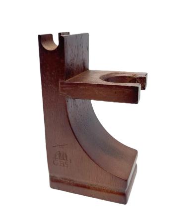 G.B.S Wooden Brush and Shaving Razor Stand Shave Razor and Shave Brush Storage Durable Professional Barber Choice Shaving Accessories for Men