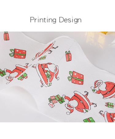 2 Rolls Christmas Toilet Paper Santa Claus Printed Christmas Toilet Roll Funny Merry Xmas Toilet Paper Bulk for Bathroom Decor Stocking Stuffers Party Favors - Buy Online on GoSupps.com
