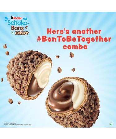  Dave's American Food Kinder Schoko Bons Crispy Snack Sweet Chocolate Gift Idea 67g - Buy Online on GoSupps.com