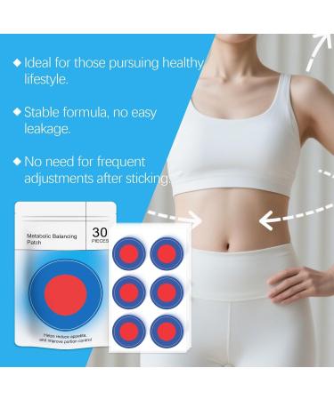 Patchs d' quilibrage m tabolique 30 patchs - R ducteur d'app tit unisexe aide r duire l'app tit favorise le contr le des apports alimentaires soin de la peau pratique 2pcs - Buy Online on GoSupps.com