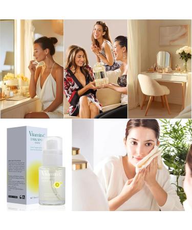  ccuzs Liquid Face Brightening Natural Skin Care Spot Lightening Facial Nourishing 30 ml Facial Liquid for Women Girls Lightweight Hydrating Anti Dark Spot - Buy Online on GoSupps.com