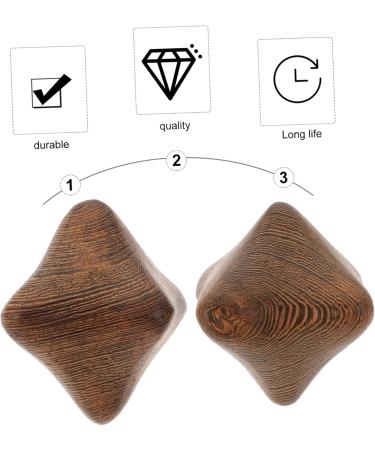 Shop Partykindom 4-Piece Wenge Health Ball Set | Massage Roller & Rehabilitation Toys - Stress Relief & Reflexology - Buy Online on GoSupps.com