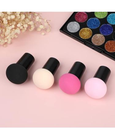 Sibba 4 PCS Makeup Sponge Set Beauty Blender Foundation & Concealer Applicators Multi-Colored Ideal for Loose Powder & Face Makeup International Shipping Available - Buy Online on GoSupps.com