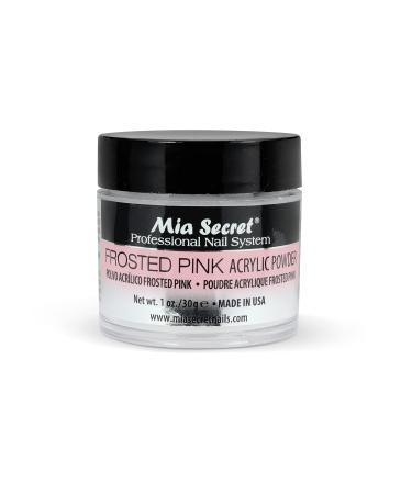 Mia Secret - Frosted Pink Acrylic Powder 1oz 1 Ounce