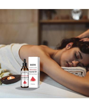 Tebinzi Essenz le | Premium Watermelon Essential Oil with Droppers - Perfect for Aromatherapy Skin Care & Massage - Buy Online on GoSupps.com