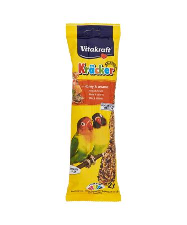 Vitakraft - Cracker bars for Agapornis honey and sesame - 2 pieces x 180 g