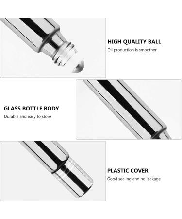 Beaupretty Terrarium Essential Oil Roller Bottles 8 & 10ml - Refillable Glass Perfume Roll-On with Stainless Steel Balls for Travel & Massage - Buy Online on GoSupps.com