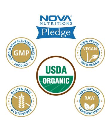 Certified Organic Whole Cumin Seeds 16 OZ (454 gm) - Nova Nutritions - Buy Online on GoSupps.com