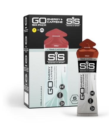 Science in Sport Science in Sport Go Isotonic Energy Caffeine Gel 60 ml - Cola - Pack of 6