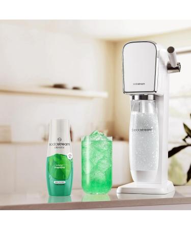 SodaStream Sugar Free Mint Concentrate for Sparkling Water and Soda Machine | Prepare Up to 9 Liters of Mint Syrup in Seconds 440ml - Buy Online on GoSupps.com