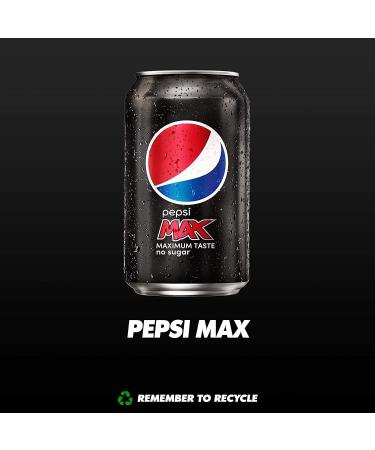 Pepsi Max Zero Sugar - 24 cans of 330 ml - Buy Online on GoSupps.com