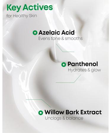 A-Control Azelaic Acid Cream Korean Blemish Clear Moisturizer for Face - Acne-Fighting & Hydrating for Clearer Skin - Blemish Relief Soothing Recovery 1.69oz. - Buy Online on GoSupps.com