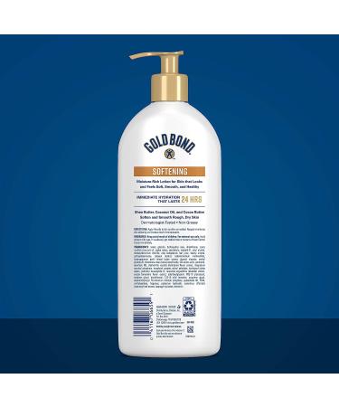 Gold Bond Softening Skin Therapy Lotion 20 oz. with Shea Butter - Hydrating Solution for Rough & Dry Skin - Buy Online on GoSupps.com
