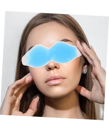 ORFOFE Cold Compress Eye Mask Ice and Heat Eye Mask Goggles PVC at Night Reusable Eye Mask - Buy Online on GoSupps.com
