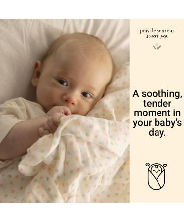 DANS UN JARDIN - Babycare Gift Set Made in Canada with over 95% of Natural Origin Ingredients - Soft Care Foam Soft Care Milk & Ultra-Soft Muslin Blanket - Skin-Friendly Babycare Products - Pack of 3 - Buy Online on GoSupps.com