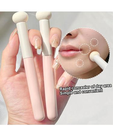 Mushroom Brush Soft - Brightening Concealer Brush - Brightening Concealer Brush Nose Contour Puff Applicator Concealer Brush for Face Women Nose - Buy Online on GoSupps.com
