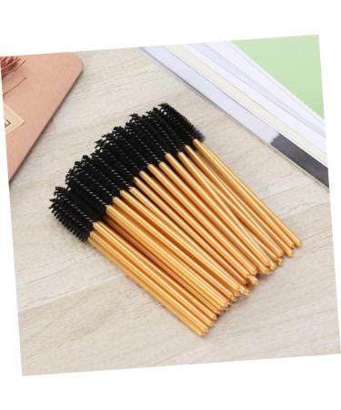 FOMIYES 50 Pcs Colored Mascara Eyelash Mascara Black Mascara Makeup Eyelash Brush Applicator Make up Suite 50 Pcs Black - Buy Online on GoSupps.com