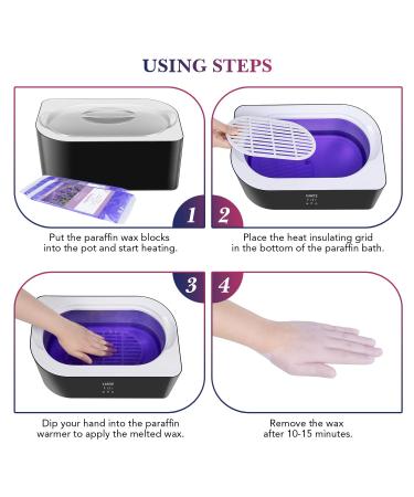 Karite Paraffin Wax Bath 4000ml - Moisturizing Paraffin Wax Machine for Arthritis Relief - Hand and Feet Paraffin Wax Warmer Kit - Buy Online on GoSupps.com