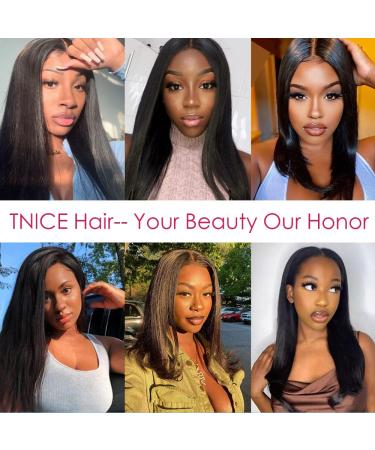 12 Brazilian Straight Lace Frontal Closure | Virgin Human Hair | Natural Black - Buy Online on GoSupps.com