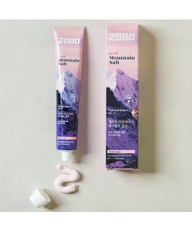 Pink Mountain Tooth Paste with Himalayan Pink Salt 100g - 2 Pack - Natural Oral Care with 96.2% Natural Ingredients - Toothpaste for Daily - Natural Ingredients - Mild Mint Flavor - Buy Online on GoSupps.com