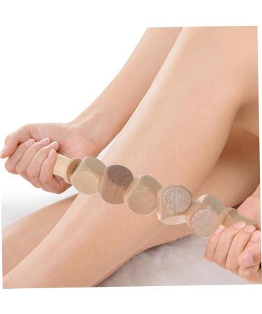 Healvian 12 STK Wooden Massage Tools Set - Back Muscle Therapy Device Engraved Roll Rod & Contour Board for Optimal Recovery - Buy Online on GoSupps.com