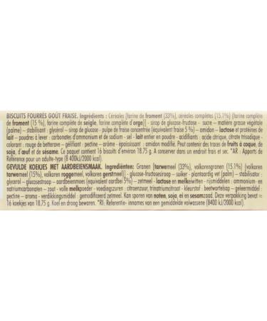 BN Strawberry Taste 16 Cookies 295 g - Buy Online on GoSupps.com