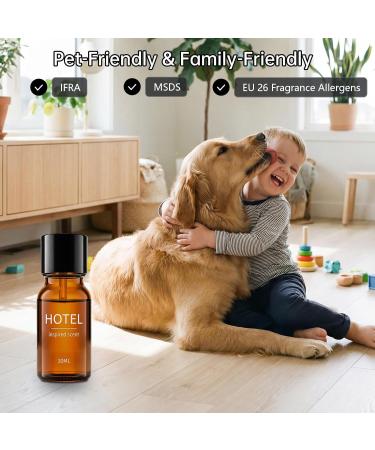 Classic Replica Hotel Diffuser Oil Inspired by Santal 33 10 mL / 0.34 fl oz Fragrance Oil for Waterless Diffusers and Perfume Making - Buy Online on GoSupps.com