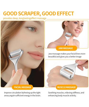 Running Man Massage Roller - Deep Tissue Tool for Face Neck Thighs | Acupuncture Muscle Pain Relief & Skin Tightening | International Shipping - Buy Online on GoSupps.com