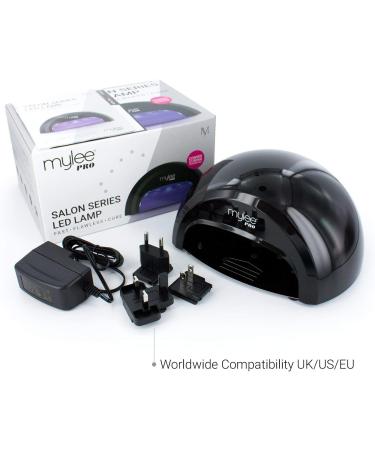 Mylee Complete Gel Nail Polish Kit with LED Lamp - 4 MyGEL Colours, Top & Base Coat, Gel Remover - Black Lamp - Buy Online on GoSupps.com