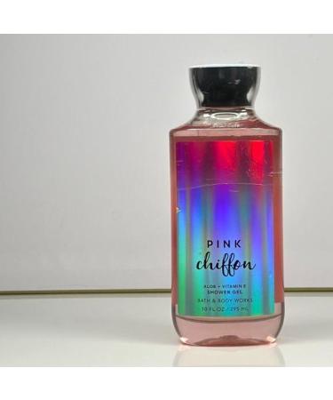 Bath & Body Works Shower Gel Gift Set of 2 10oz Each (Pink Chiffon)