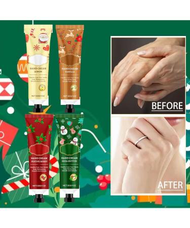 Hand creams Christmas Set 4 Stuck hand cream+1 cleansing brush Christmas hand cream Christmas skin care Christmas hand lotion Christmas hand cream - Buy Online on GoSupps.com