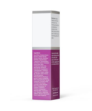 LeVaye Strateva RX Advanced Anti-Aging Serum Vitamin C Niacinamide Natural Retinol Hyaluronic Acid & Peptides Targets Wrinkles Fine Lines Dark Spots Dark Circles & Enlarged Pores - Buy Online on GoSupps.com