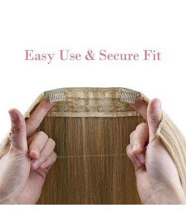 REECHO Invisible Wire Hair Extensions - 20 Inch Straight Secret Hairpiece for Women - Buy Online on GoSupps.com