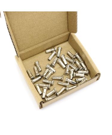 Pro Bamboo Kitchen 36pcs Mountain Bike Spoke Cap 12mm Spoke Nipples Silver Wheel Spoke Nipples Decor for 14G Mountain Road Bicycles - Buy Online on GoSupps.com