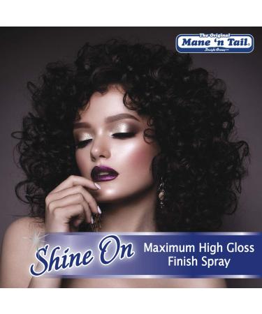 Mane 'n Tail Shine On Spray - 4 Oz | Adds Luminous Shine and Gloss to Hair - Buy Online on GoSupps.com