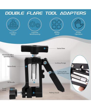 Cimeton 25Pcs Bicycle Hydraulic Hose Fitting Tool Kit - Includes Needle Driver, Hose Cutter, Compression Nuts, and Brake Lever Covers for BH59 System - Buy Online on GoSupps.com