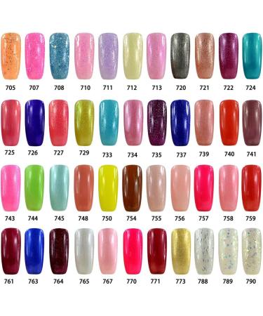 Vishine Nail Salon UV Manicure Polish Soak Off Gel Polish Nail Art Pearl Lightcyan(670) - Buy Online on GoSupps.com