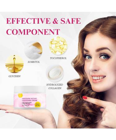 Trendyfave Underarm Brightening Cream - Smelly Remover Cream For For Dark Armpit Body Cream For Skin Moisturizing Dark Armpits Remover For Intimate Areas Dark Elbow Remover - Buy Online on GoSupps.com